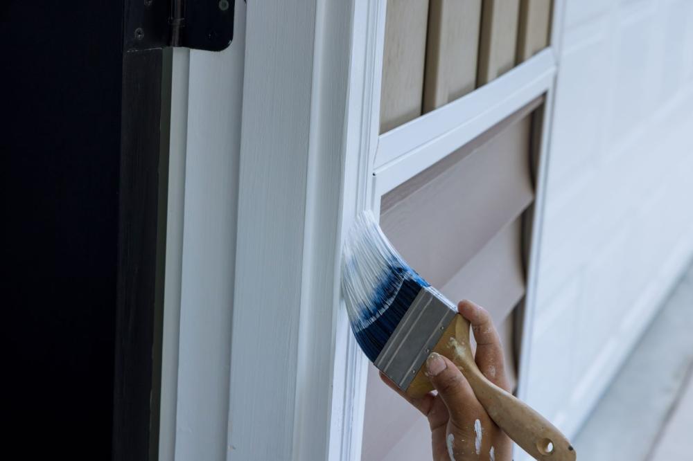 peinture exterieur pinceau